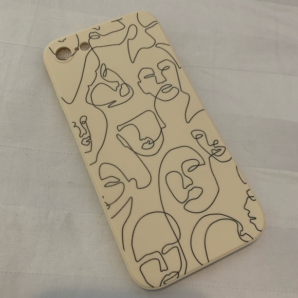 Iphone 8 abtract drawing phone case - Picture 3 of 4